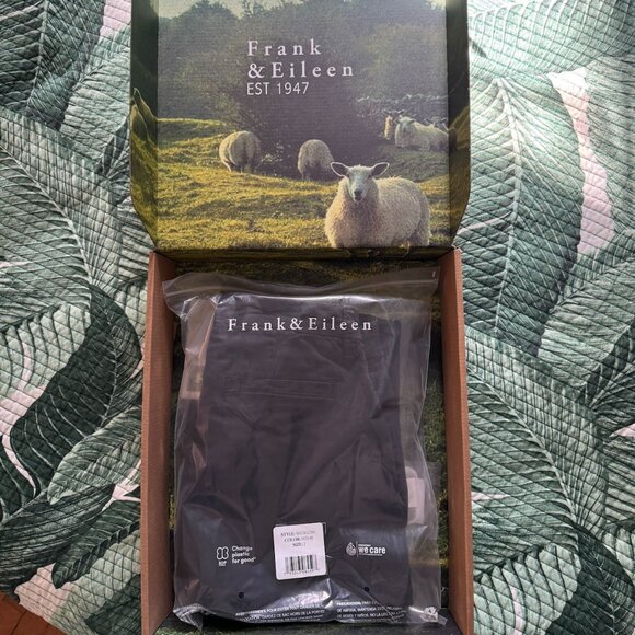 NWT Frank & Eileen Wicklow Italian Chino - Size 2 / Washed Black - Picture 5 of 5